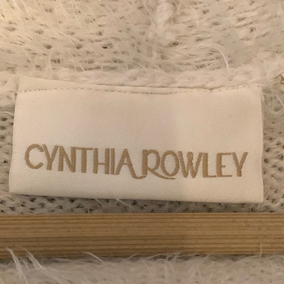 Cynthia Rowley’s Animal Print Open-front Eyelash Long Sleeve Soft Cardigan. Med - Picture 5 of 9